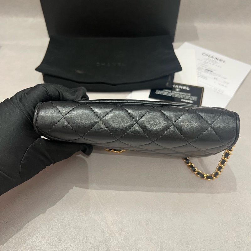 🈶購證❤️香奈兒 #經典 #woc #黑金 #發財包-27