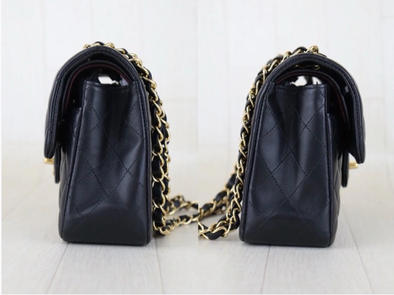 「JL精品代購」98新 Chanel 香奈兒 cf23 黑金-4