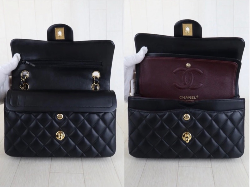 「JL精品代購」98新 Chanel 香奈兒 cf23 黑金-8