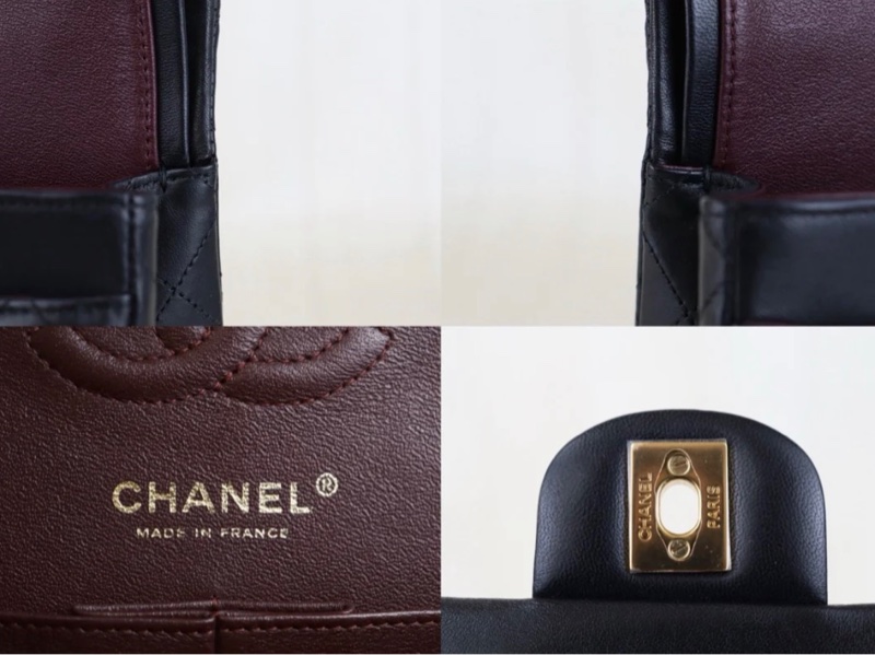 「JL精品代購」98新 Chanel 香奈兒 cf23 黑金-9