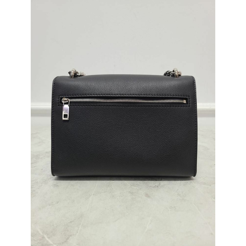 【包稅】LOUIS VUITTON 黑色 Monogram Mylockme 鏈條肩背包-4