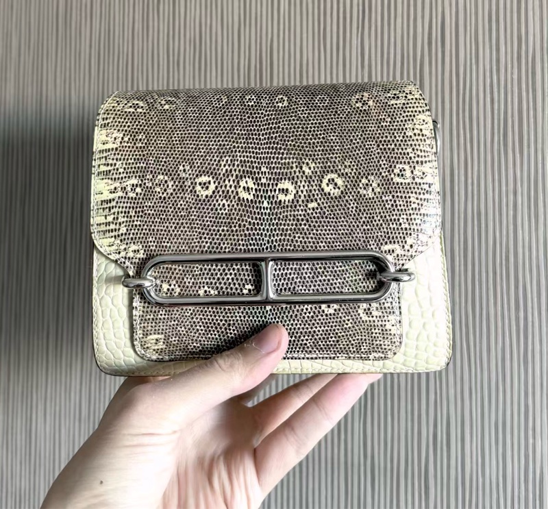 ⛓️99🆕小極品🍼Y1奶油香草霧面鰐魚🐊➕拼原色蜥蜴🦎mini roulis-1