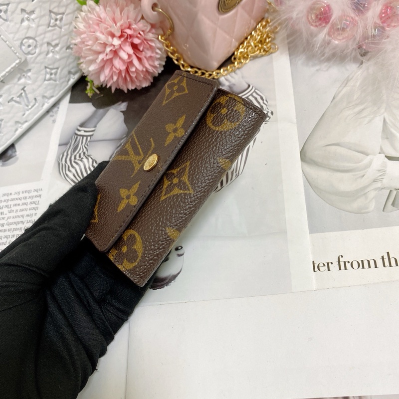 LV M61930 老花卡夾零錢包 🏅-18