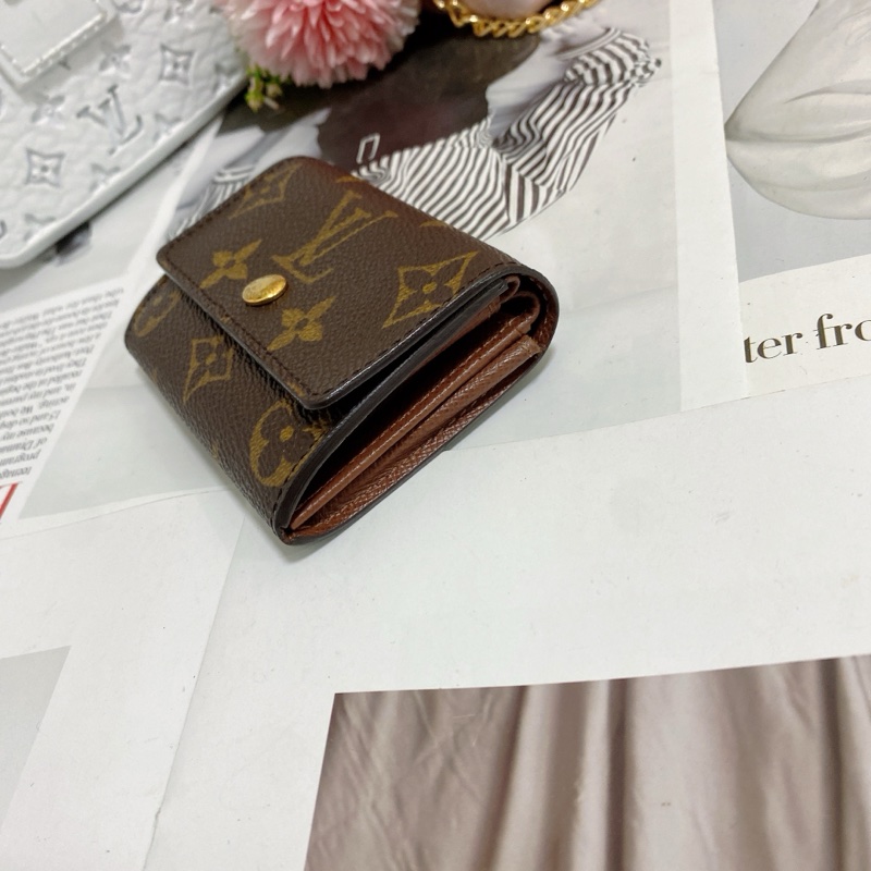 LV M61930 老花卡夾零錢包 🏅-21