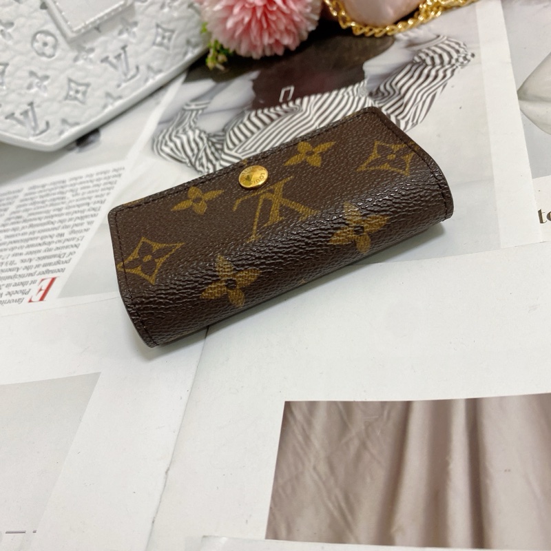 LV M61930 老花卡夾零錢包 🏅-22