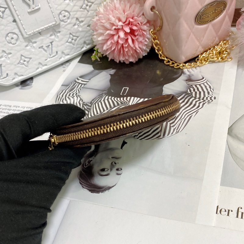 LV M61926 圓形零錢包 稀有絕版🏅-12