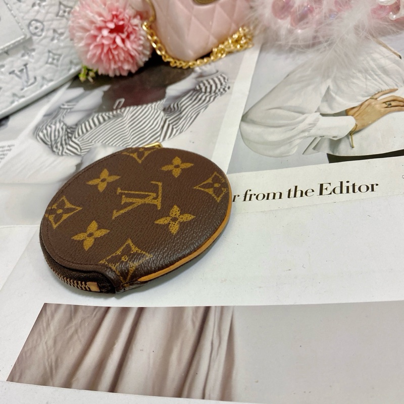 LV M61926 圓形零錢包 稀有絕版🏅-15