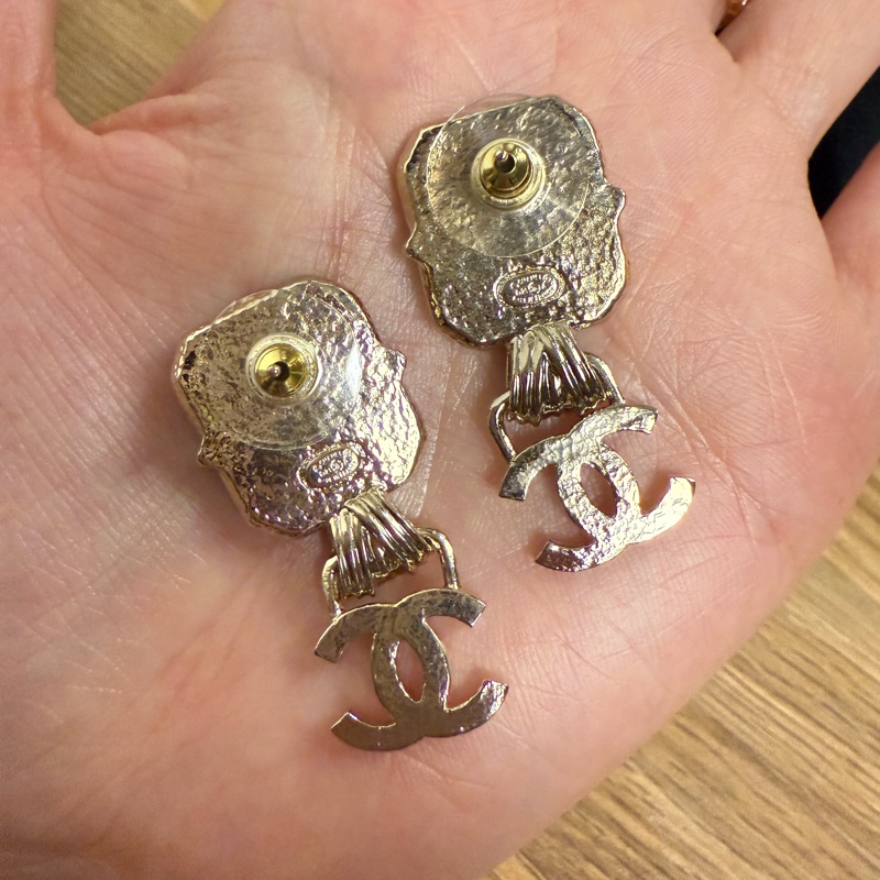 Chanel 手工坊系列 墜飾耳環-6