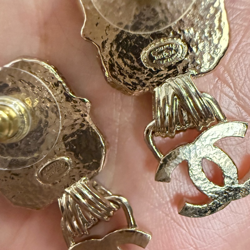 Chanel 手工坊系列 墜飾耳環-7