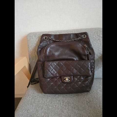 Chanel 牛皮超實用兩用後背包