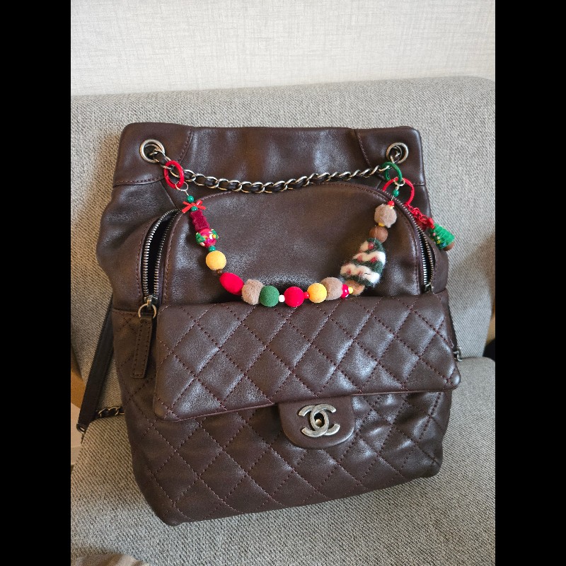 Chanel 牛皮超實用兩用後背包-3