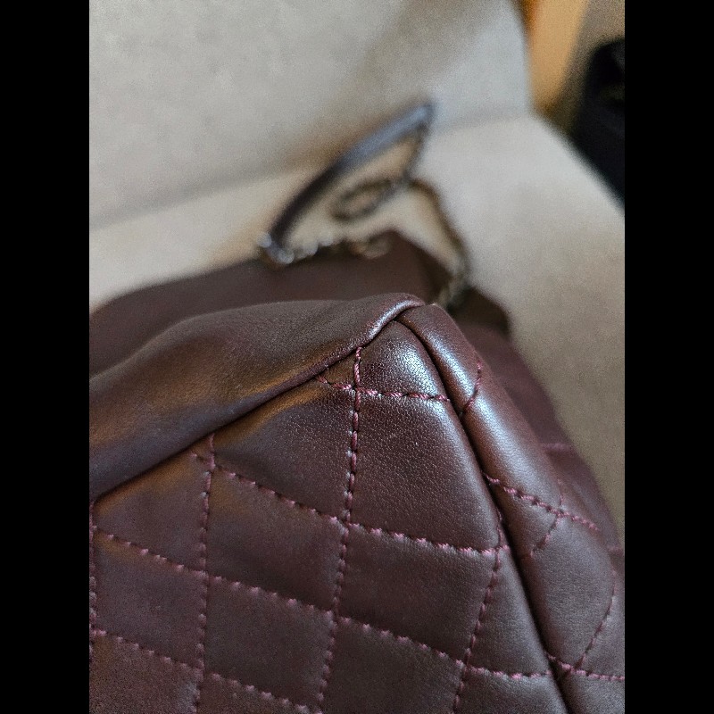 Chanel 牛皮超實用兩用後背包-10