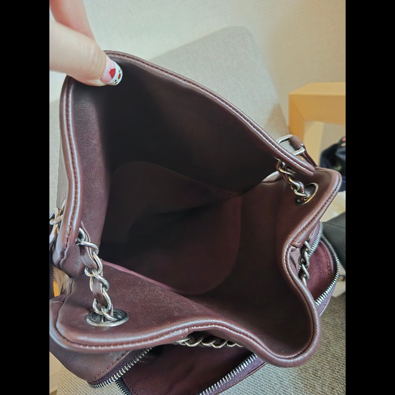 Chanel 牛皮超實用兩用後背包-14