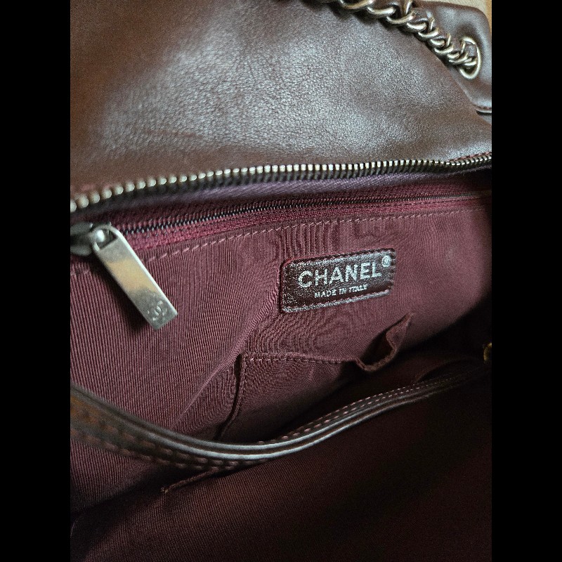 Chanel 牛皮超實用兩用後背包-18