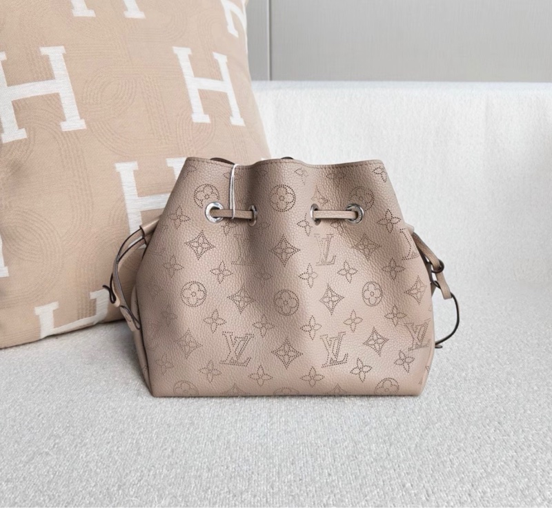 【98%新 ✨ 全網最低價！】LV bella月光女神 鏤空水桶包 大象灰 牛皮 少子包-2