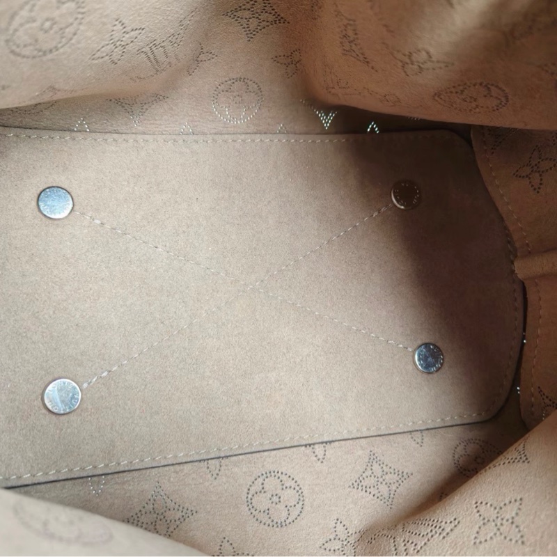 【98%新 ✨ 全網最低價！】LV bella月光女神 鏤空水桶包 大象灰 牛皮 少子包-7