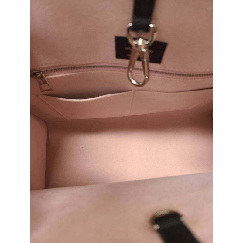 【包稅】LOUIS VUITTON 黑色LV銀色Lockme托特包-3