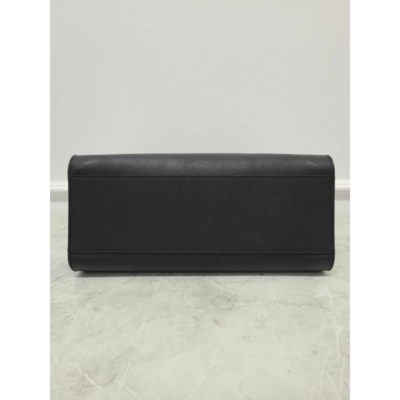 【包稅】LOUIS VUITTON 黑色LV銀色Lockme托特包-5