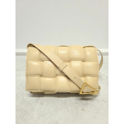 【包稅】BOTTEGA VENETA 金色編織紋襯墊磁帶包 12345