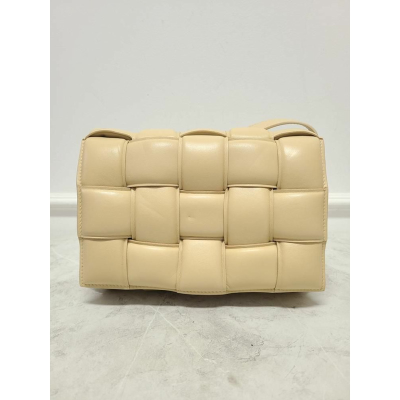 【包稅】BOTTEGA VENETA 金色編織紋襯墊磁帶包 12345-1