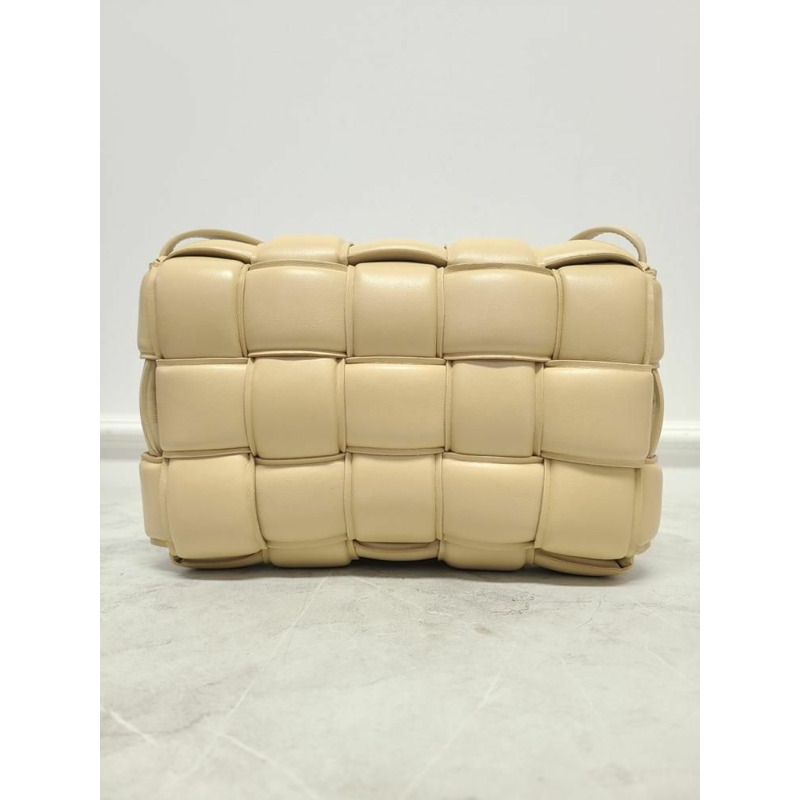 【包稅】BOTTEGA VENETA 金色編織紋襯墊磁帶包 12345-5