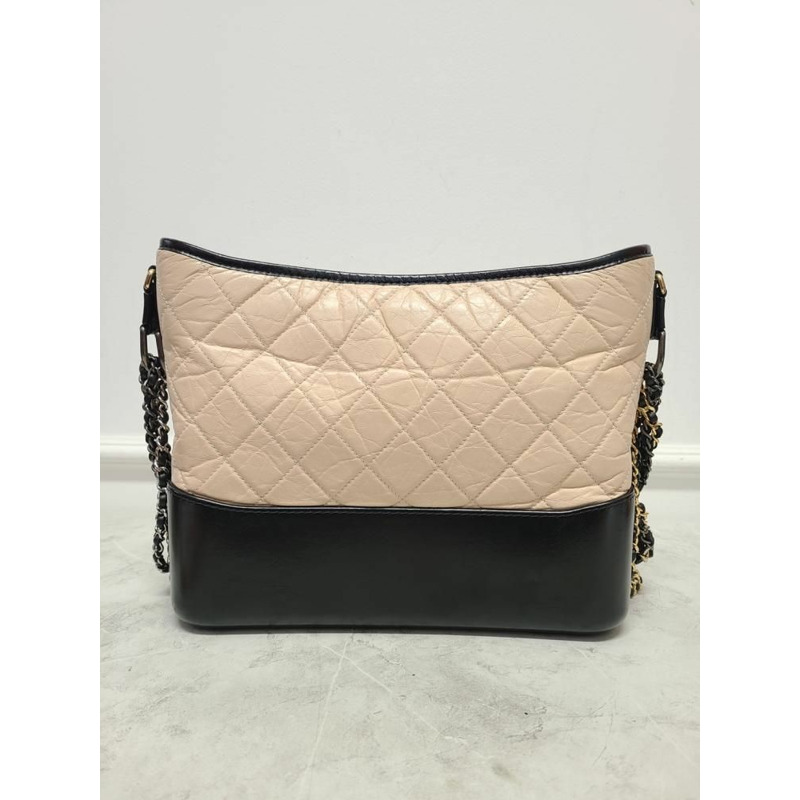【包稅】CHANEL 米色 Gabrielle 單肩包，中型 25-4