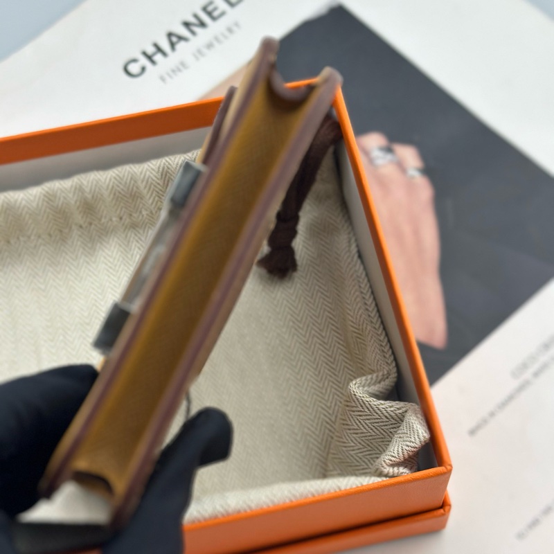 【99%新✨全網最低價】HERMES愛馬仕 Constance Slim康康銀扣Epsom小牛皮手拿包-4