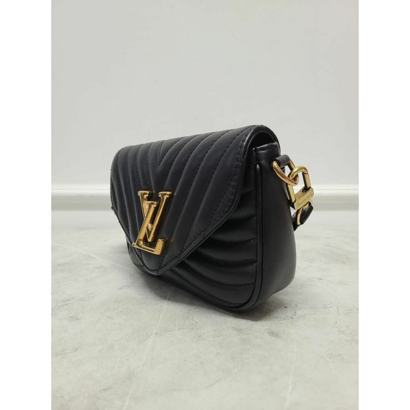 【包稅】LOUIS VUITTON 黑色新浪多功能斜挎包-2