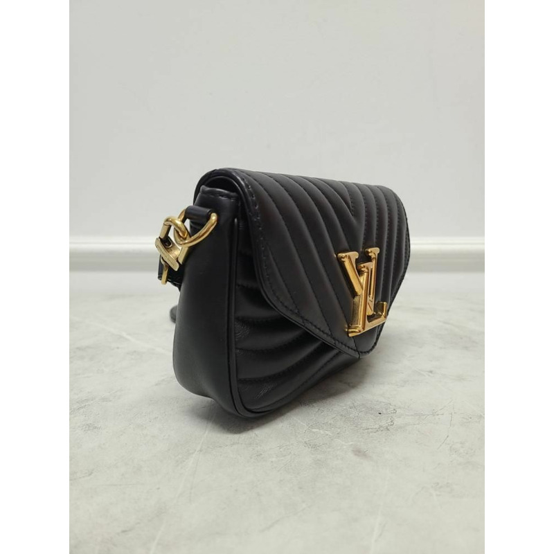 【包稅】LOUIS VUITTON 黑色新浪多功能斜挎包-3