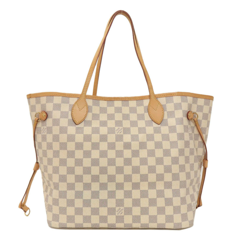 路易威登 N41361 Neverfull MM 女士帆布手提包-1
