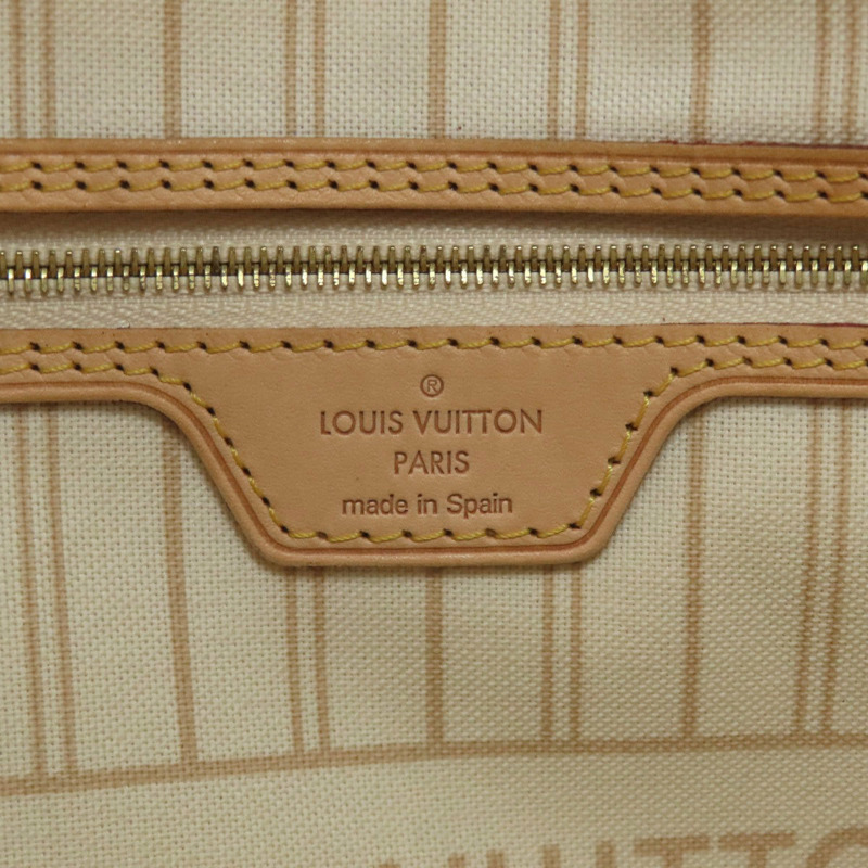 路易威登 N41361 Neverfull MM 女士帆布手提包-5