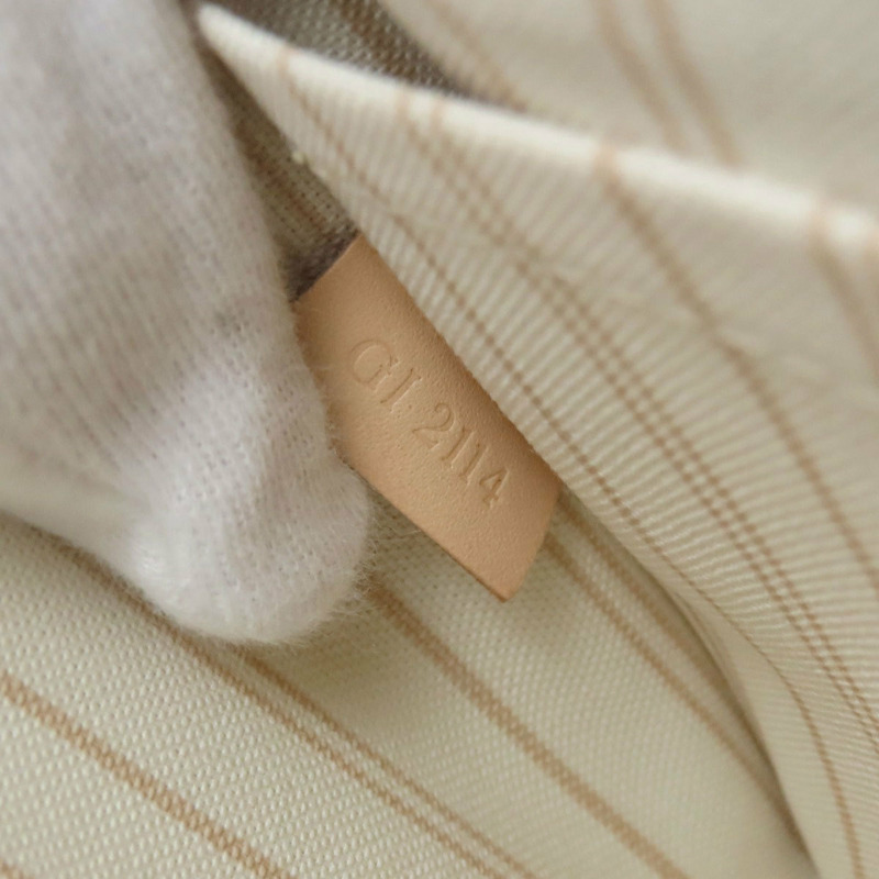 路易威登 N41361 Neverfull MM 女士帆布手提包-8