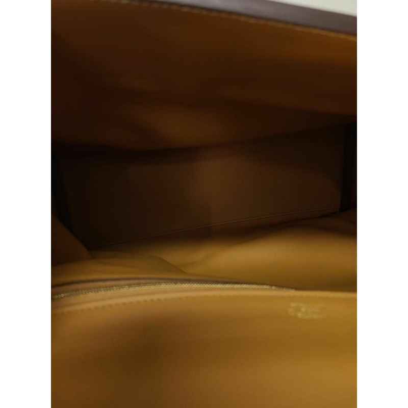 【包稅】HERMES 焦糖金 Togo Swift 鱷魚皮 Kelly 2424 包 35-4