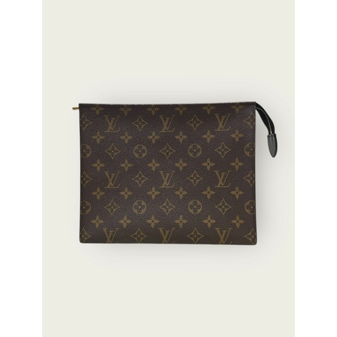 【包稅】LOUIS VUITTON 字母圖案帆布洗漱包
