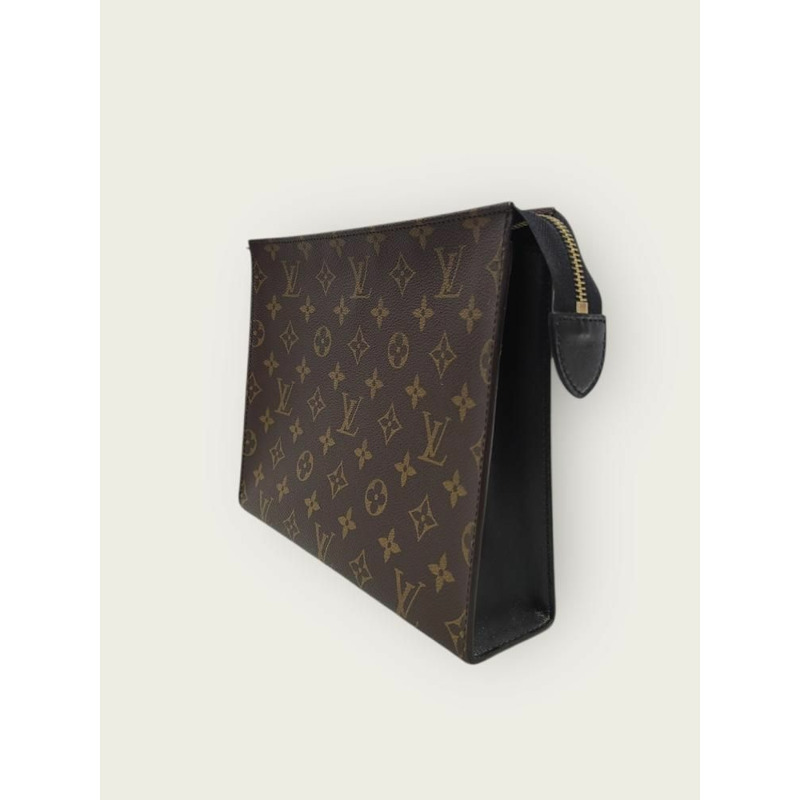 【包稅】LOUIS VUITTON 字母圖案帆布洗漱包-1