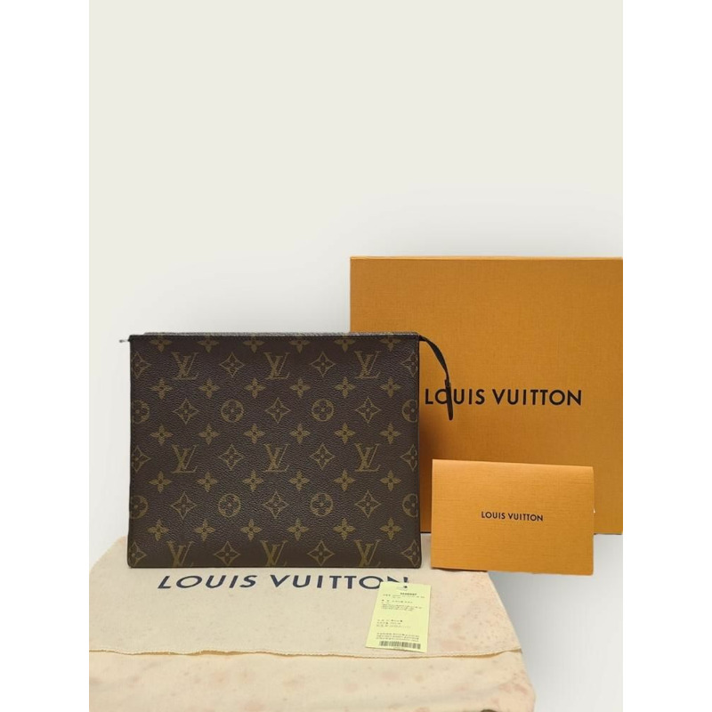 【包稅】LOUIS VUITTON 字母圖案帆布洗漱包-6
