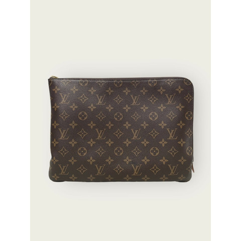 【包稅】LOUIS VUITTON Monogram 帆布 Etui Voyage 手拿包