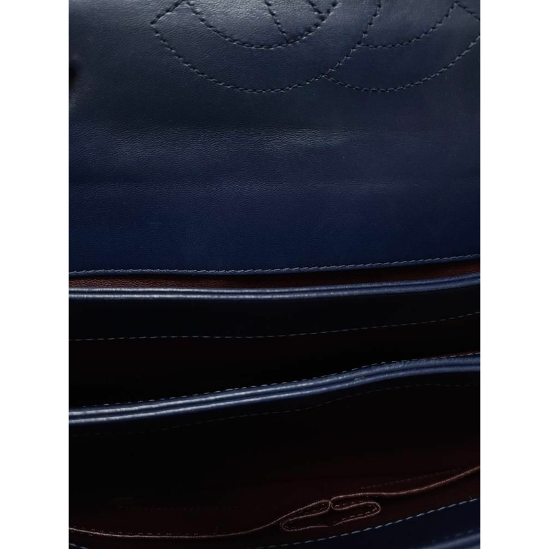 【包稅】CHANEL 海軍藍香檳金羊皮 Trendy CC 大號手提包 19 系列-4