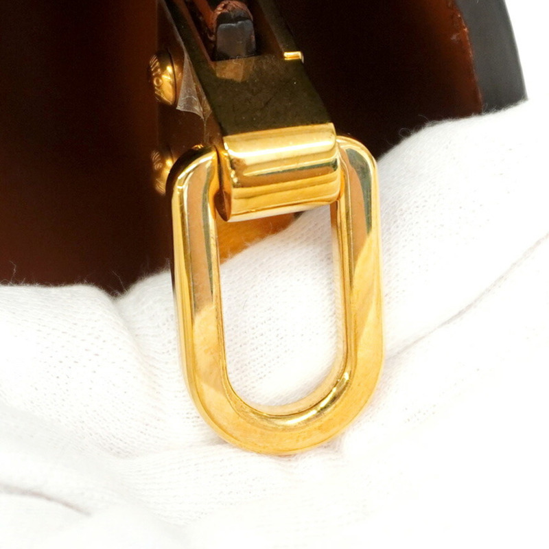 路易威登 Monogram Reverse Dauphine MM 女士單肩包 M44391 棕色-8