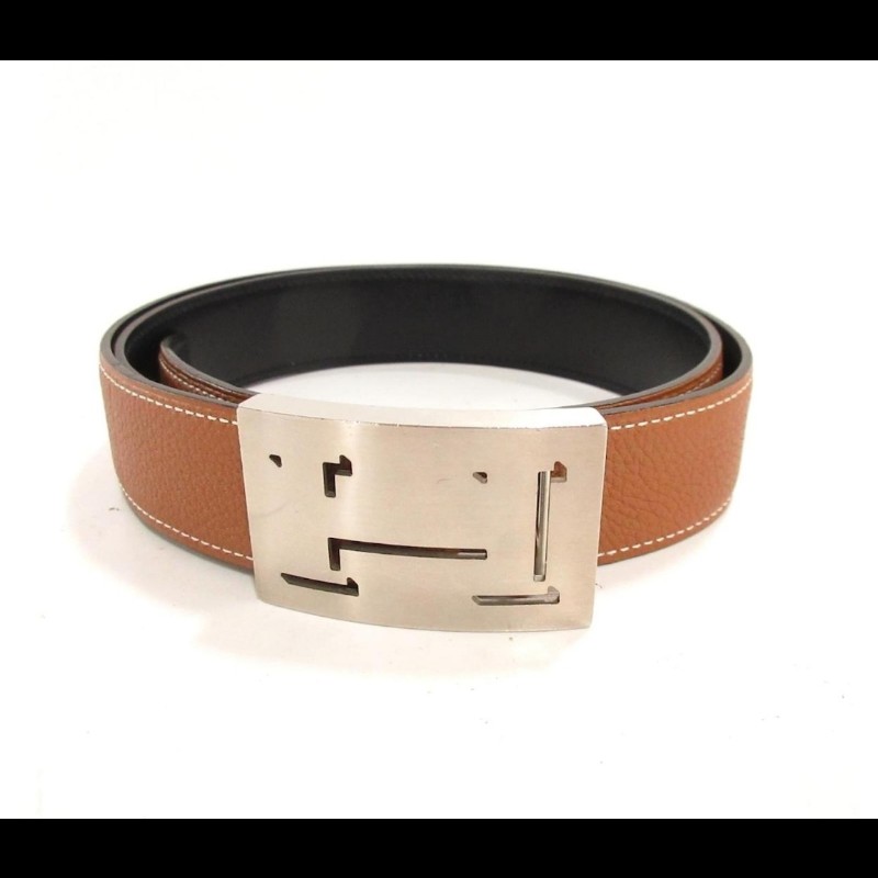 Hermes Lucky Metal H 皮帶-1