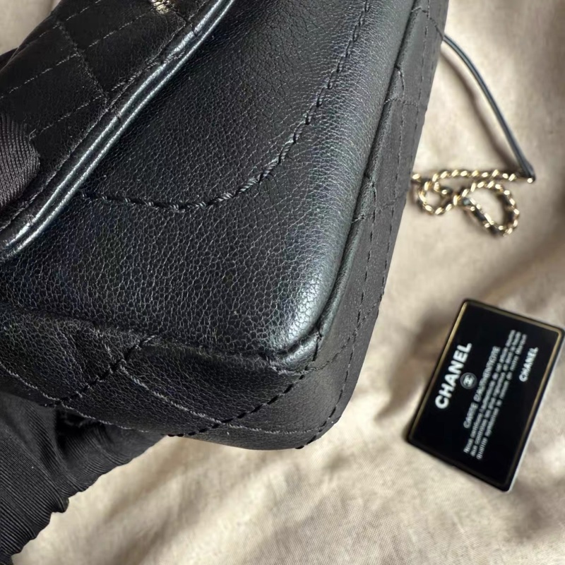 Chanel Flap Bag in Black 香奈兒黑金信封包-2