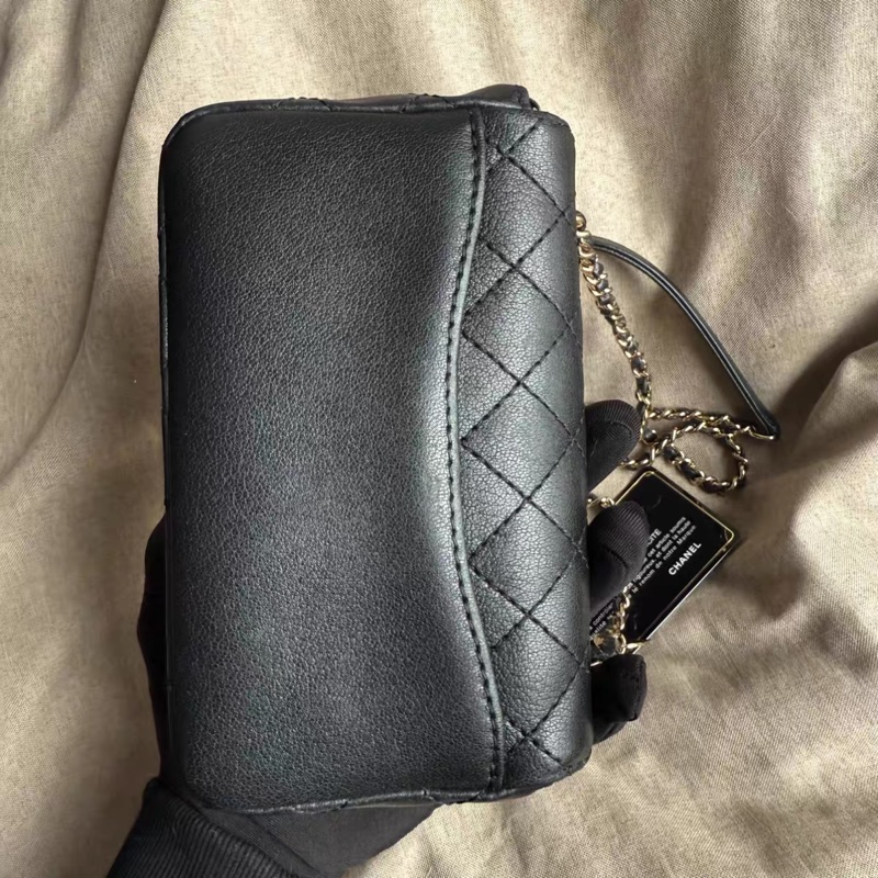 Chanel Flap Bag in Black 香奈兒黑金信封包-4