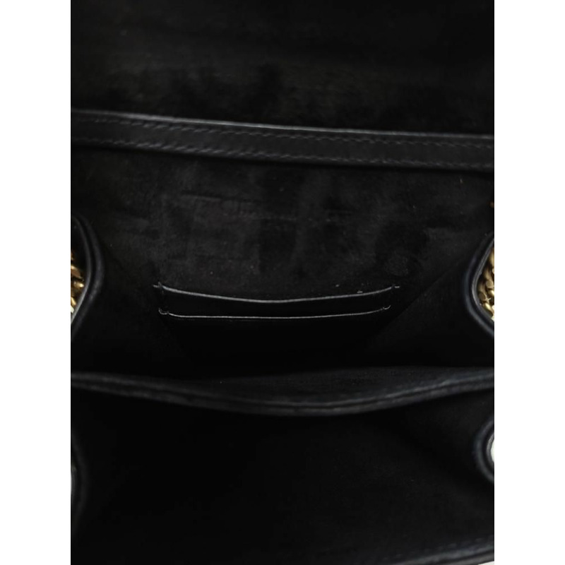 【包稅】DIOR 深海軍藍金色鉚釘立體模型豎立迷你鏈條斜背包-3