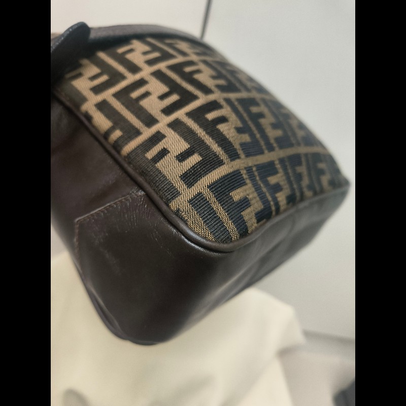 ‼️年前限時特賣‼️（原11800）至1/25⏰㊣✨FENDI✨芬迪 FF 老花 皮革 直立 收納包 相機包 肩背包 斜背包/雙F/二手包/二手精品/保證正品-8