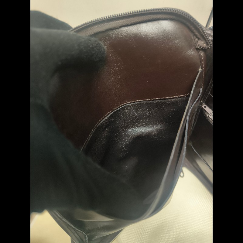 ‼️年前限時特賣‼️（原11800）至1/25⏰㊣✨FENDI✨芬迪 FF 老花 皮革 直立 收納包 相機包 肩背包 斜背包/雙F/二手包/二手精品/保證正品-23