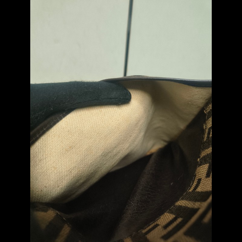 ‼️年前限時特賣‼️（原11800）至1/25⏰㊣✨FENDI✨芬迪 FF 老花 皮革 直立 收納包 相機包 肩背包 斜背包/雙F/二手包/二手精品/保證正品-35