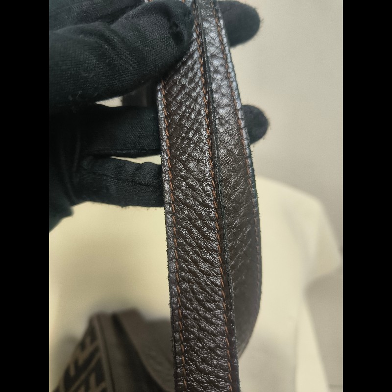 ‼️年前限時特賣‼️（原11800）至1/25⏰㊣✨FENDI✨芬迪 FF 老花 皮革 直立 收納包 相機包 肩背包 斜背包/雙F/二手包/二手精品/保證正品-45