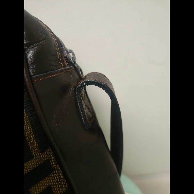 ‼️年前限時特賣‼️（原11800）至1/25⏰㊣✨FENDI✨芬迪 FF 老花 皮革 直立 收納包 相機包 肩背包 斜背包/雙F/二手包/二手精品/保證正品-54