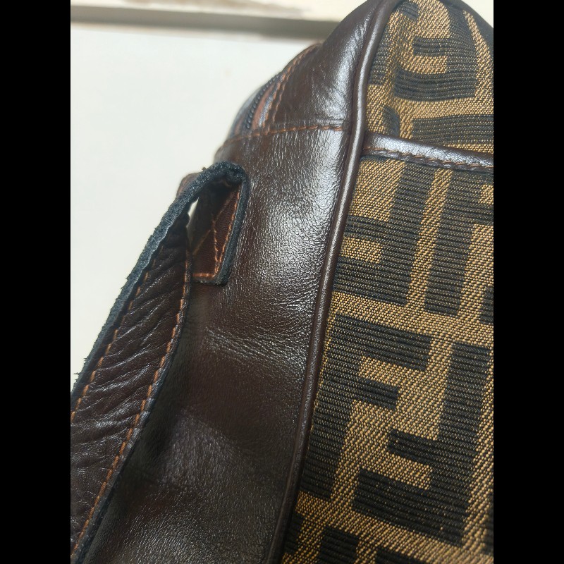 ‼️年前限時特賣‼️（原11800）至1/25⏰㊣✨FENDI✨芬迪 FF 老花 皮革 直立 收納包 相機包 肩背包 斜背包/雙F/二手包/二手精品/保證正品-67