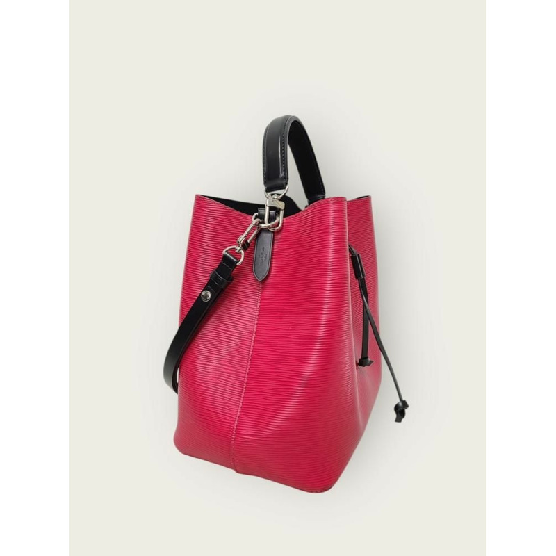 【包稅】LOUIS VUITTON 手榴彈粉紅黑色 Epi NeoNoe-2